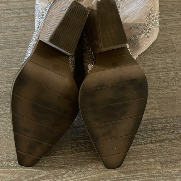 Bling Western Cowboy boots- Size 10 - Picture 7 of 11